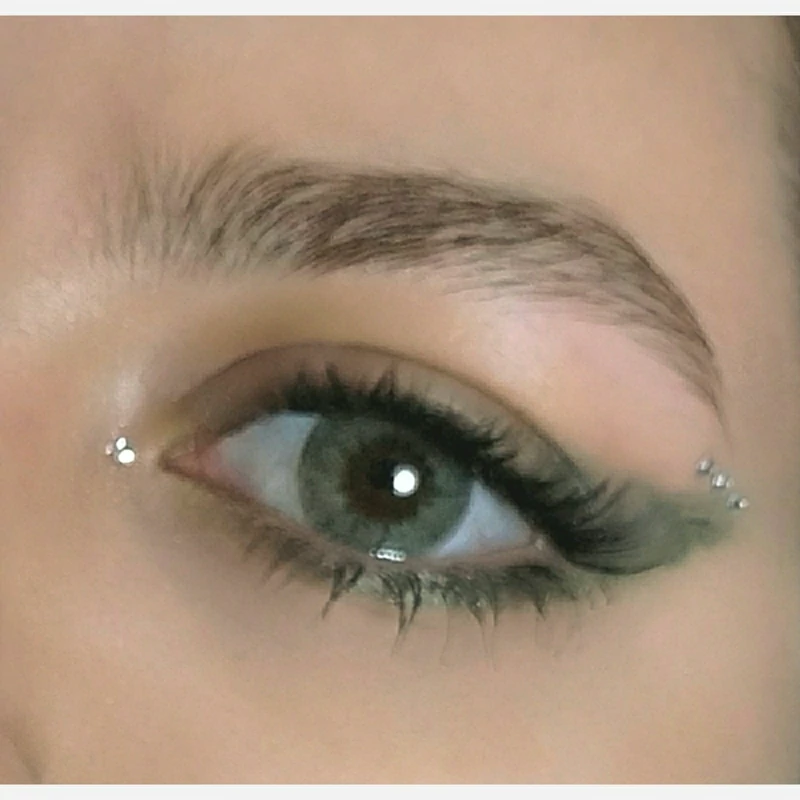 لنز سبز طوسی فرش یانگ کره ای سالانه