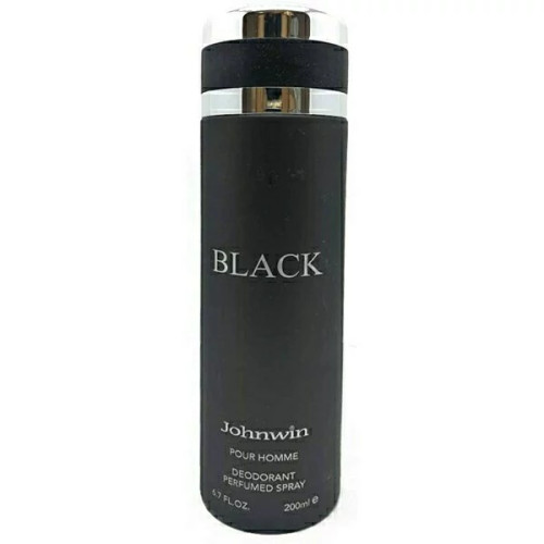 اسپری بدن مردانه جانوین 200میل مدل black