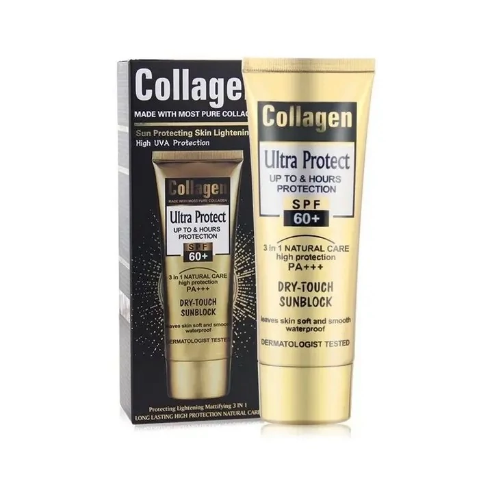 کرم ضدآفتاب کلاژن رنگی 100مبل