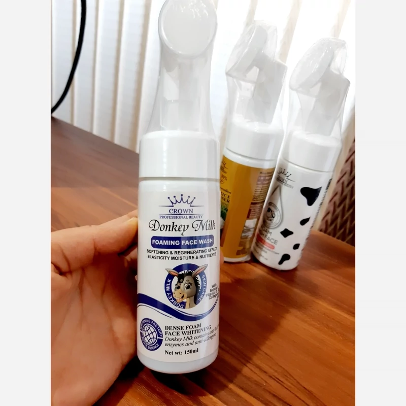 فوم شستشوی صورت براش دار crown
