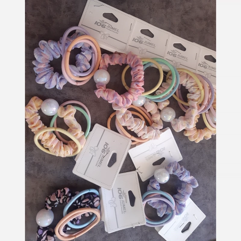 کش مو فانتزی 4 تکه دخترانه