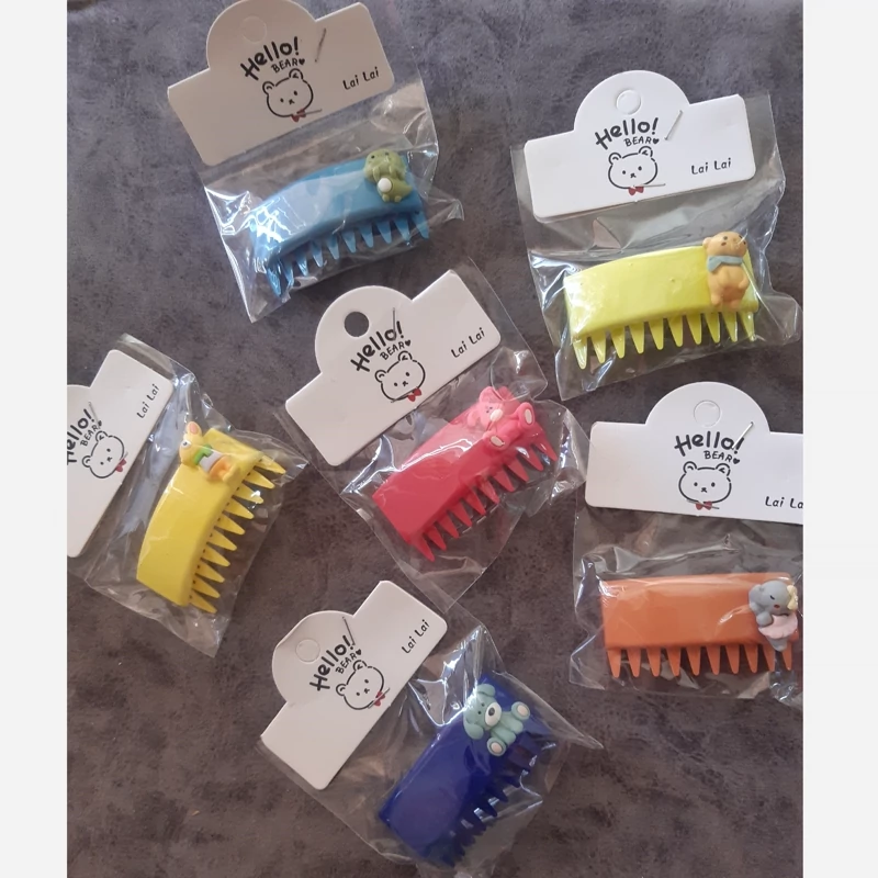 گیر مو شانه ای بچه گانه عروسکی