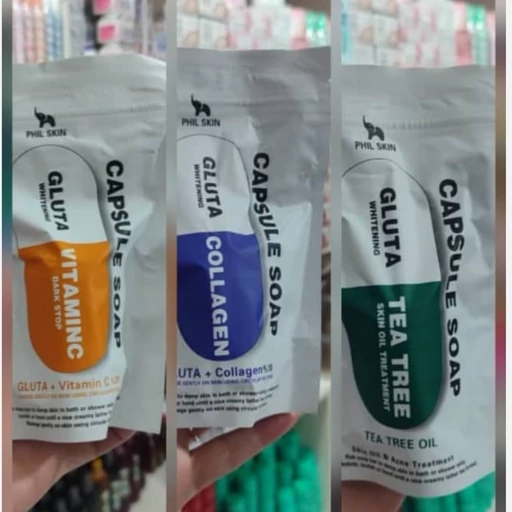 صابون سفیدکننده کپسولی گلوتاتیون