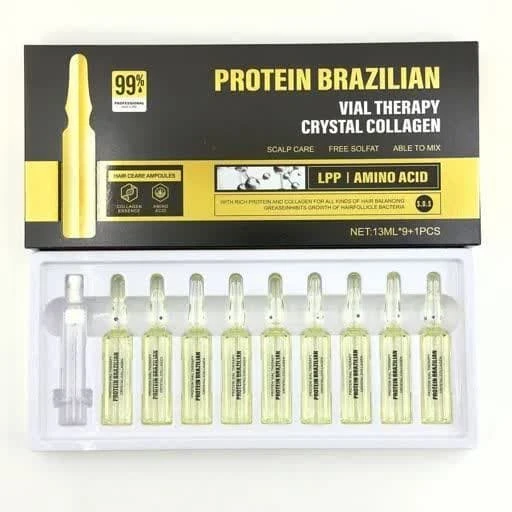 ویال ضدریزش و تقویت کننده مو پروتئین برزیلی