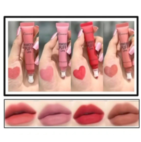 رژلب کوشنی پددار مات و مخملی ریموکو