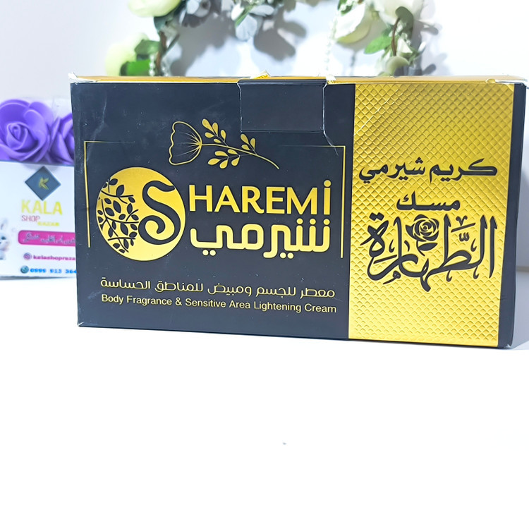 کرم ضدتعریق و خوشبوکننده بدن کریم شیرمی مسک الطهارت۲۵گرمی رنگ مشکی